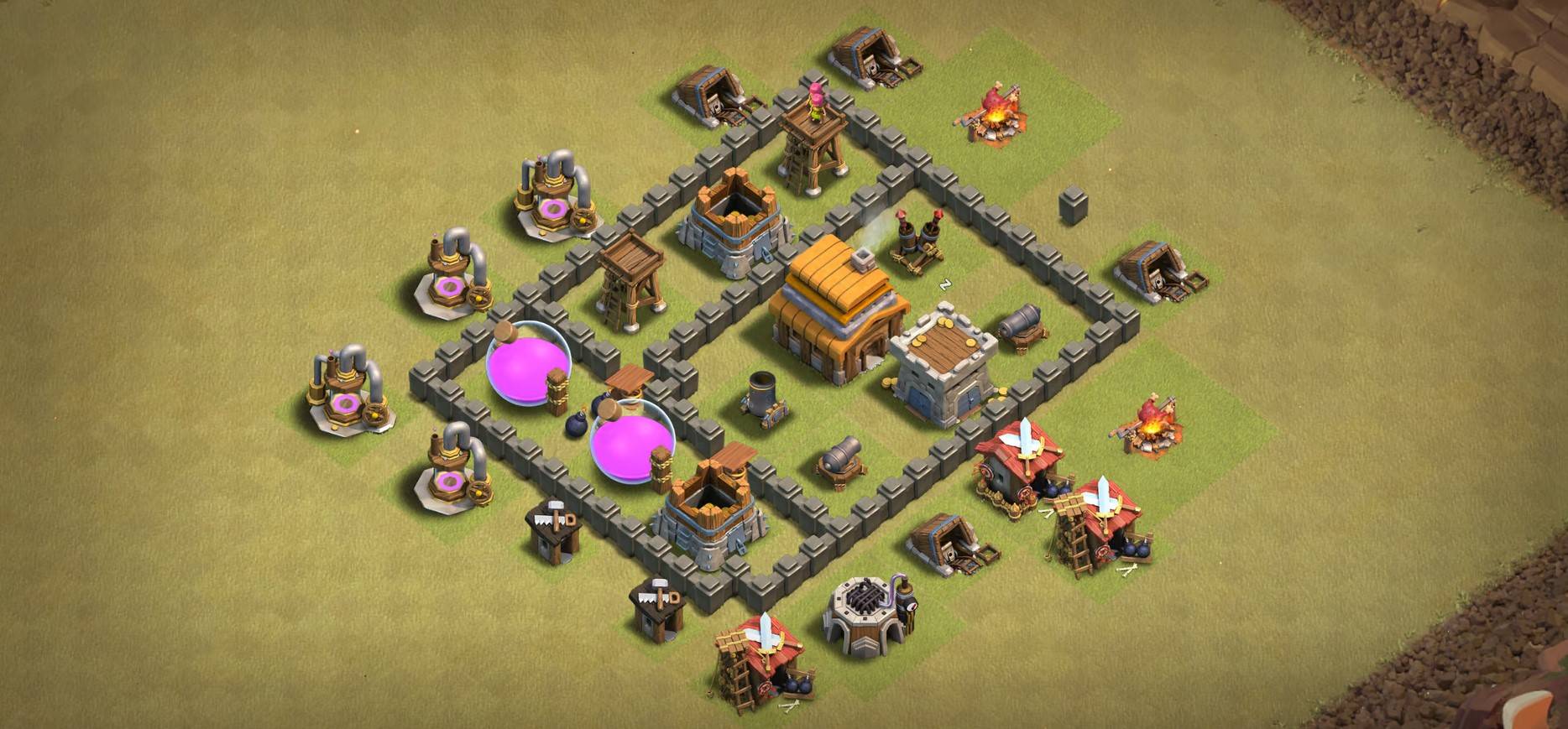 max th4 farming base anti everything