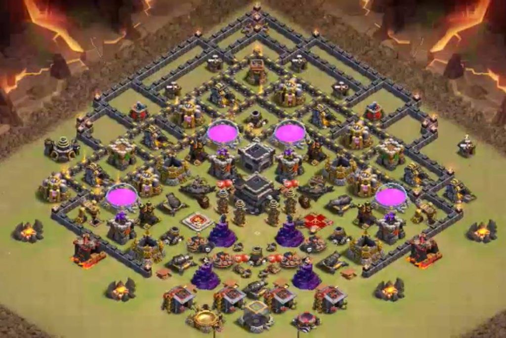 most common th9 trophy base