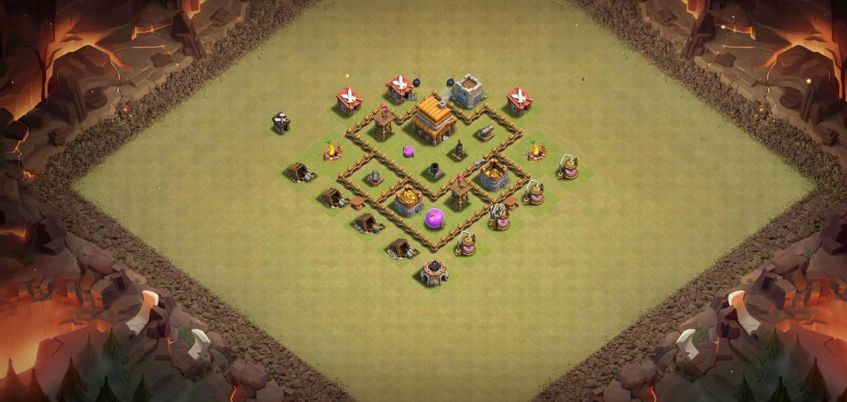 new best th4 farming base layout 2023