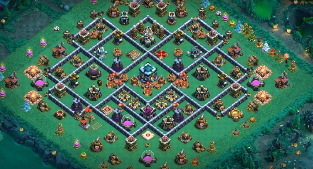 new th13 farming base anti 3 star