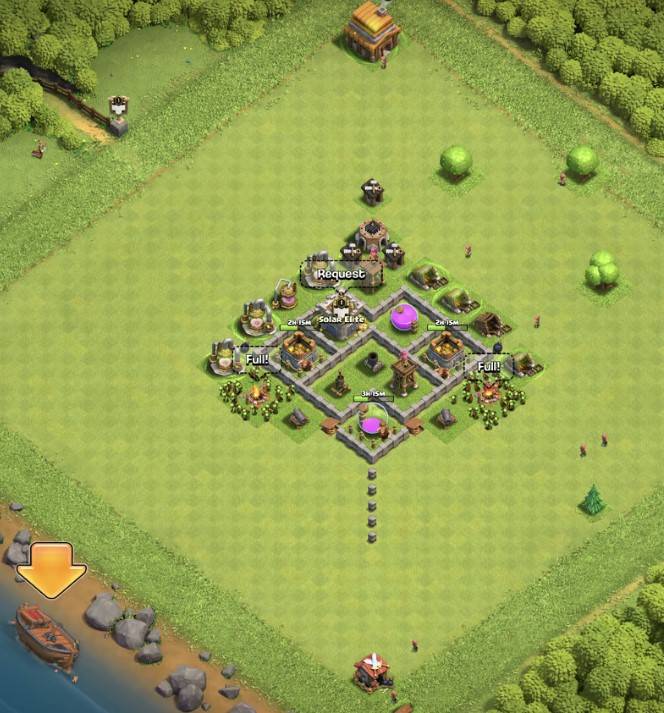 new th4 farming base anti 3 star