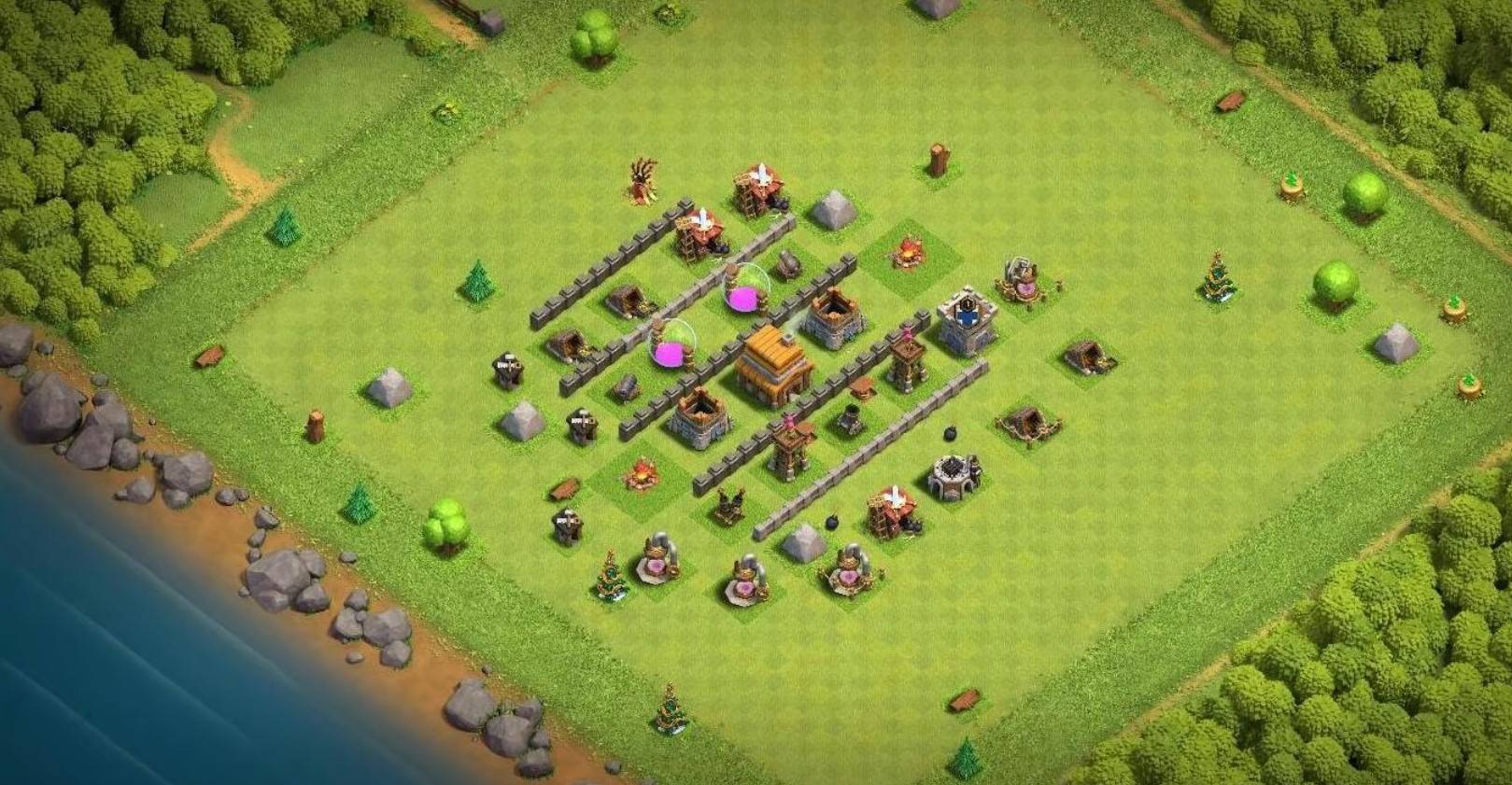 new th4 trophy base anti 3 star