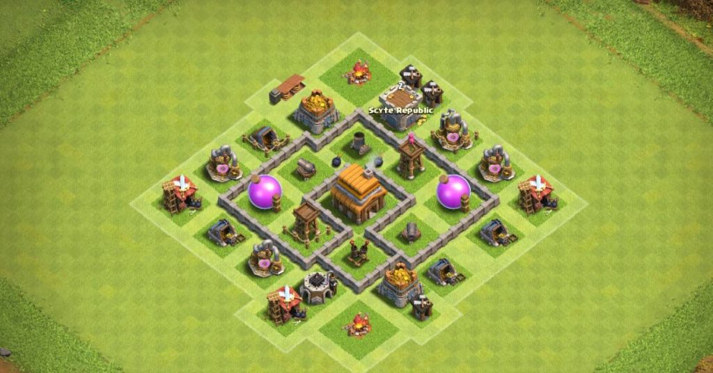 perfect th4 war base