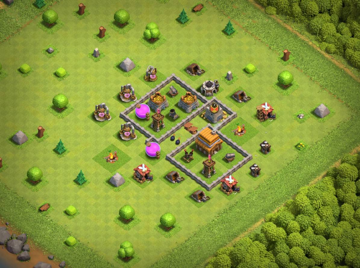 th4 best farming base anti everything