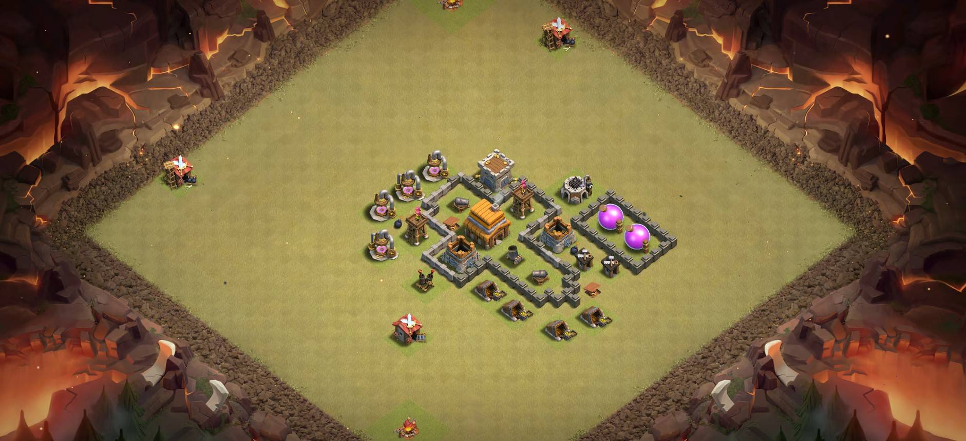 th4 hybrid base design