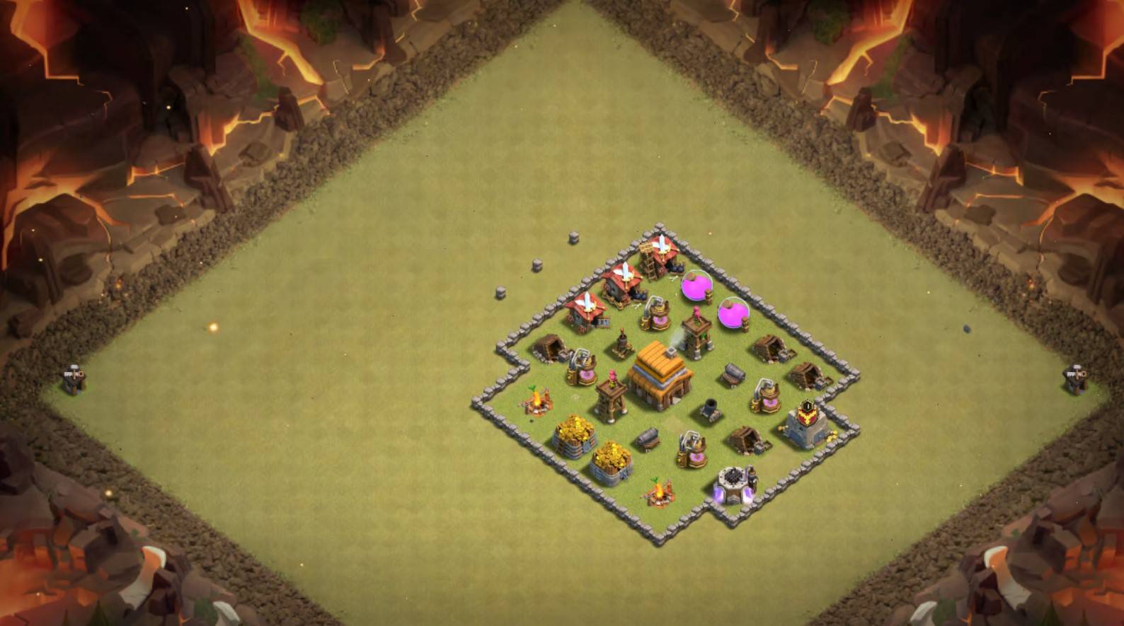 th4 trophy base coc