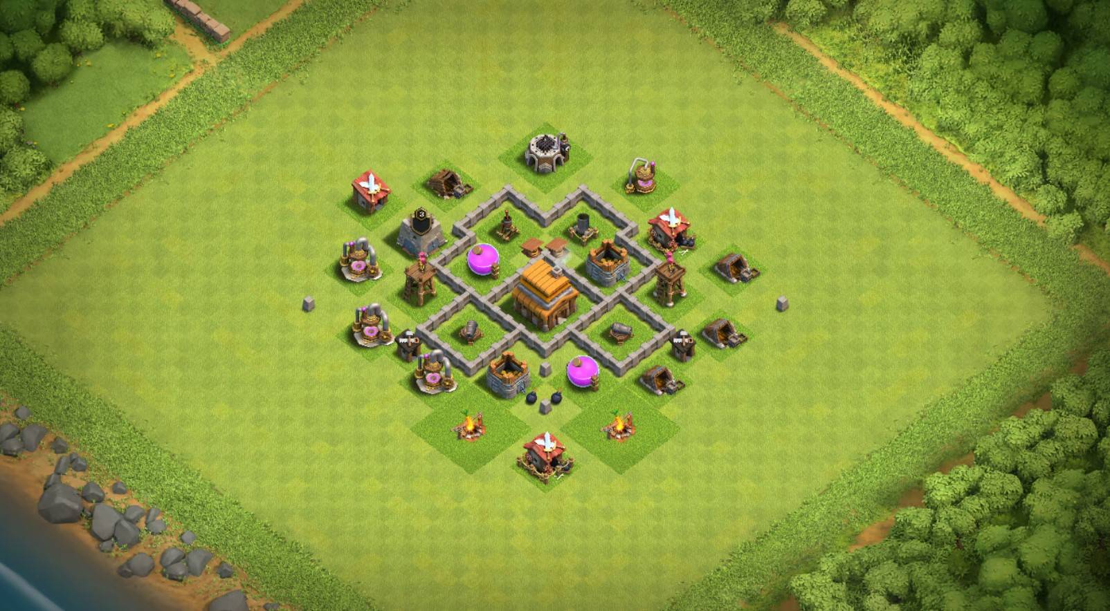 th4 trophy base link anti 2 stars