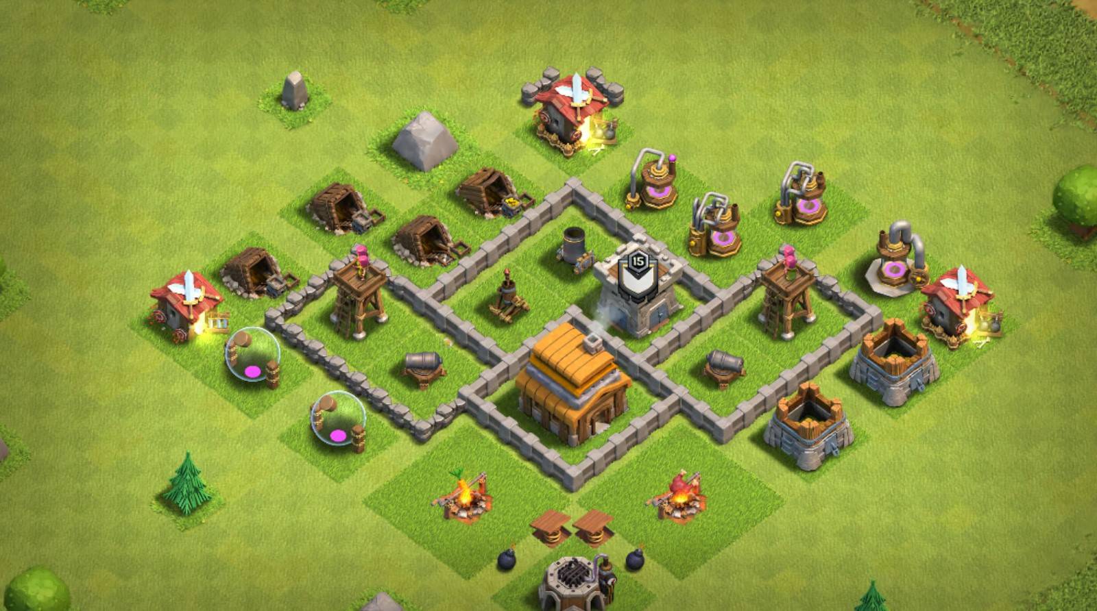 th4 trophy base not maxed