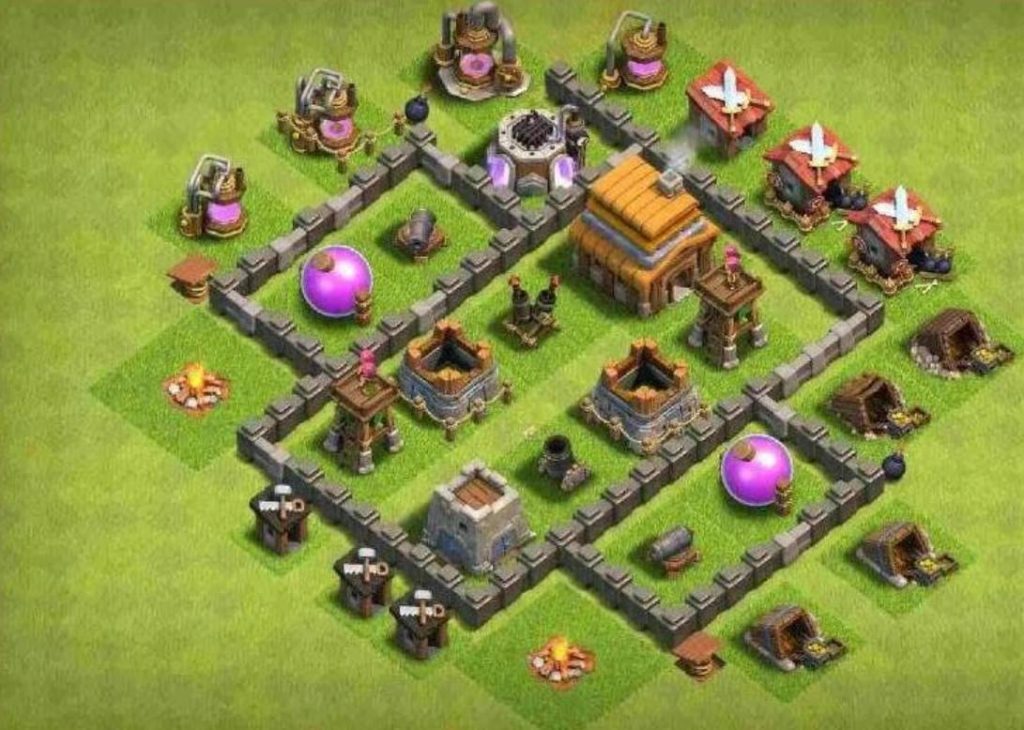 th4 war base copy paste