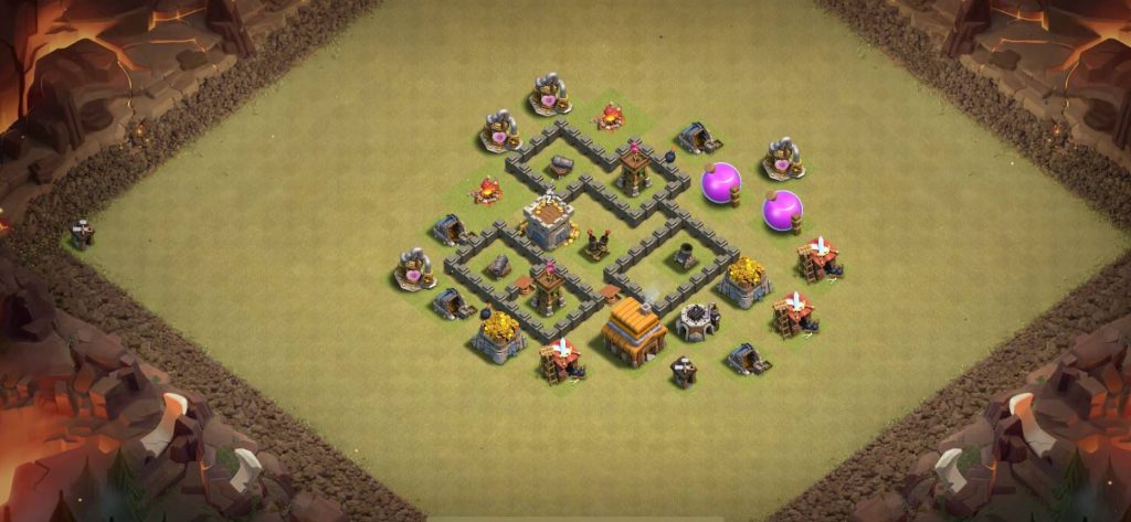 th4 war base echo gaming