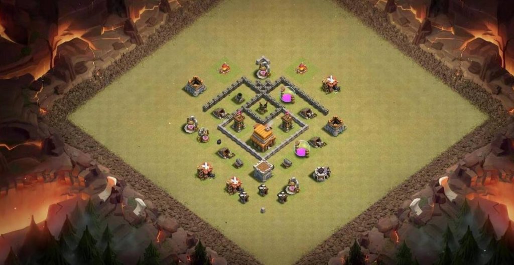 th4 war base ground