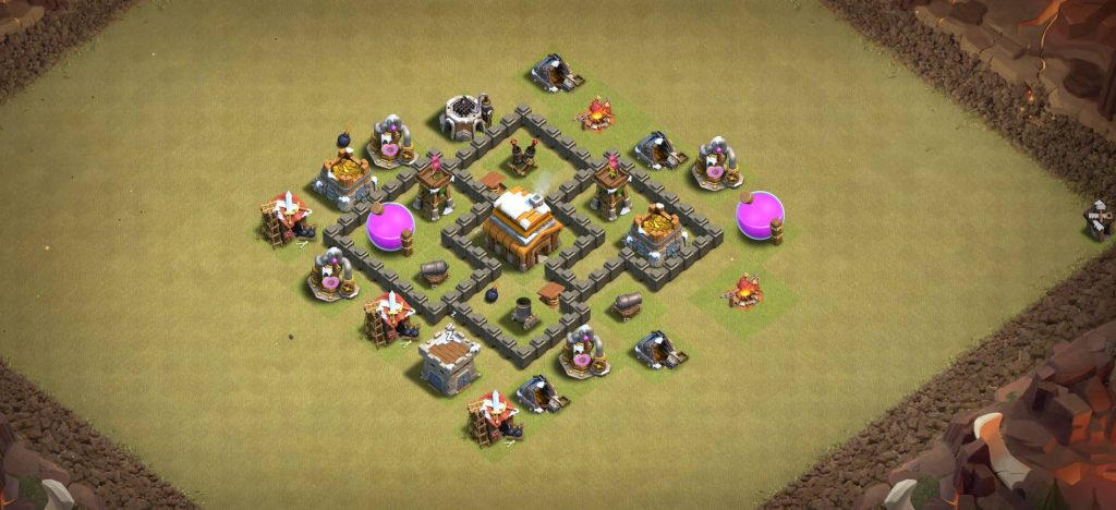 th4 war base hd pic