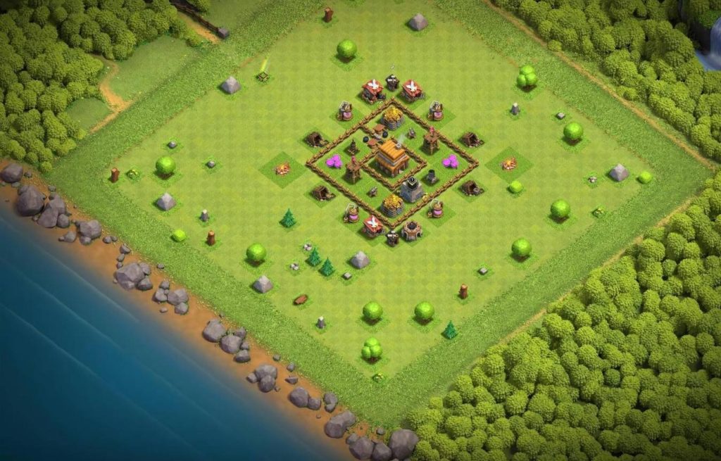 th4 war base hybrid