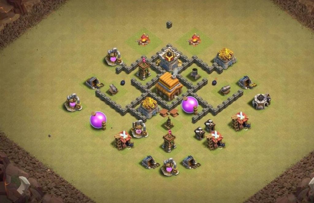 th4 war base layout link