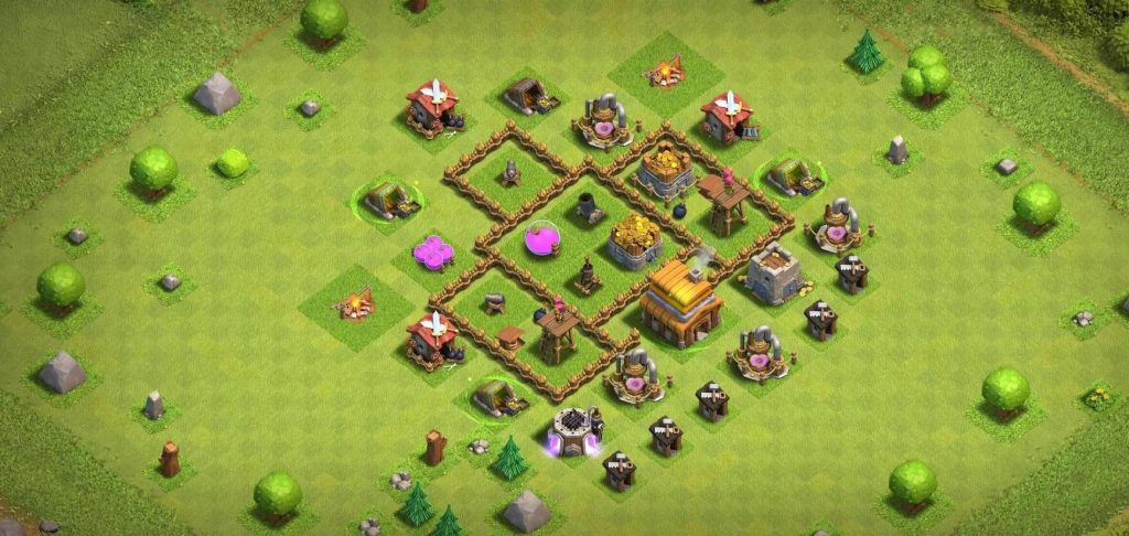 th4 war base link anti 2 stars