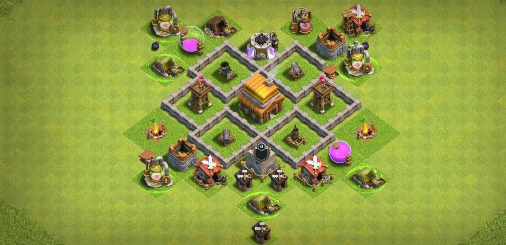 th4 war base link dark barbarian