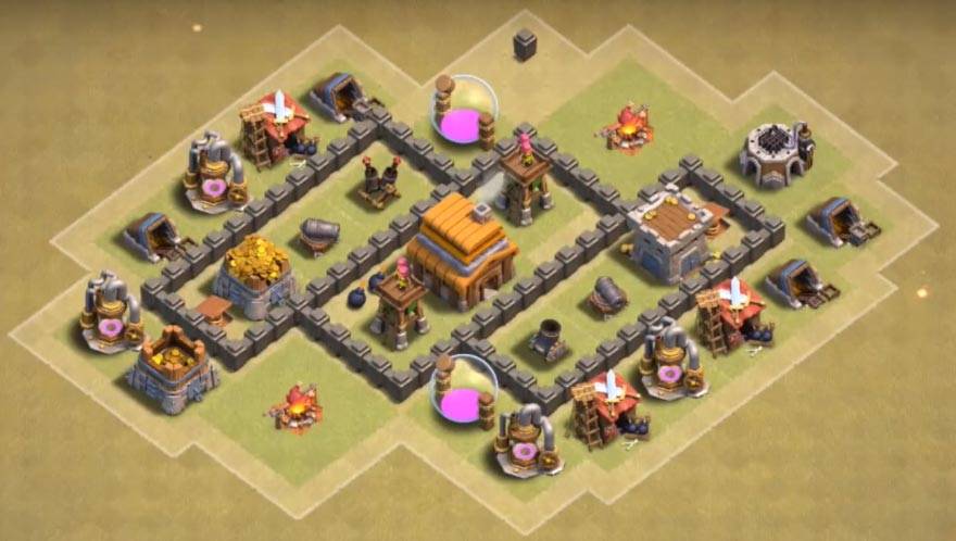 th4 war strong base