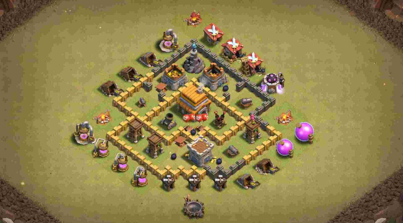 th5 anti ground hybrid base