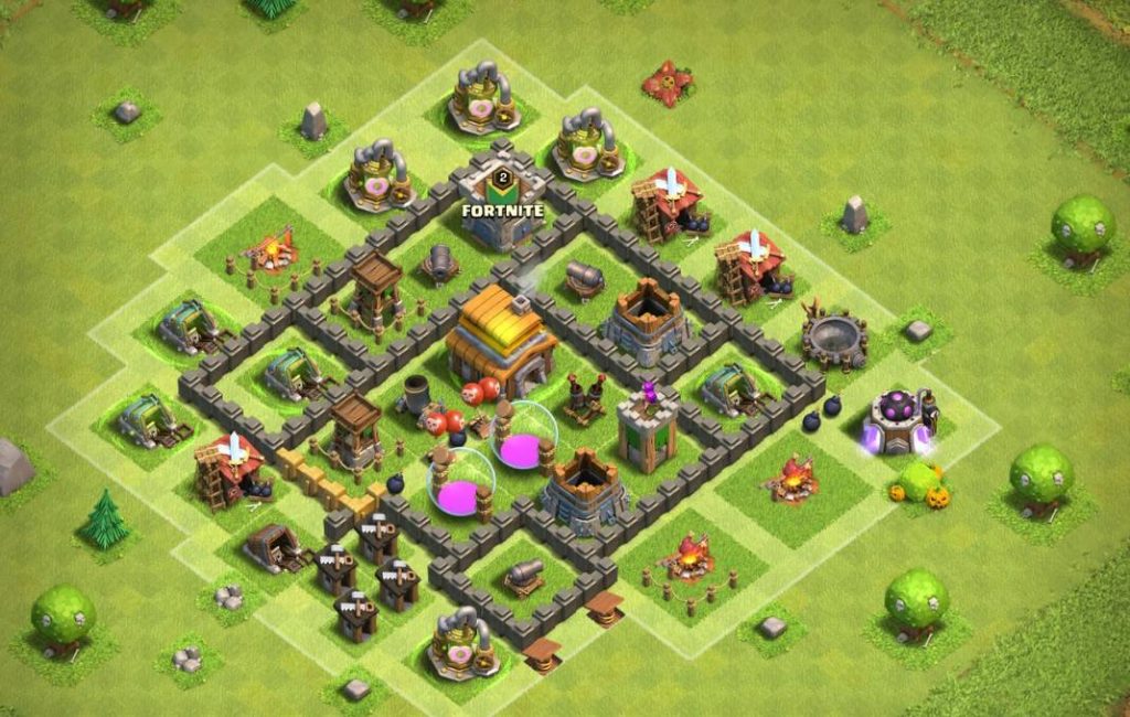 th5 farming base anti all troops