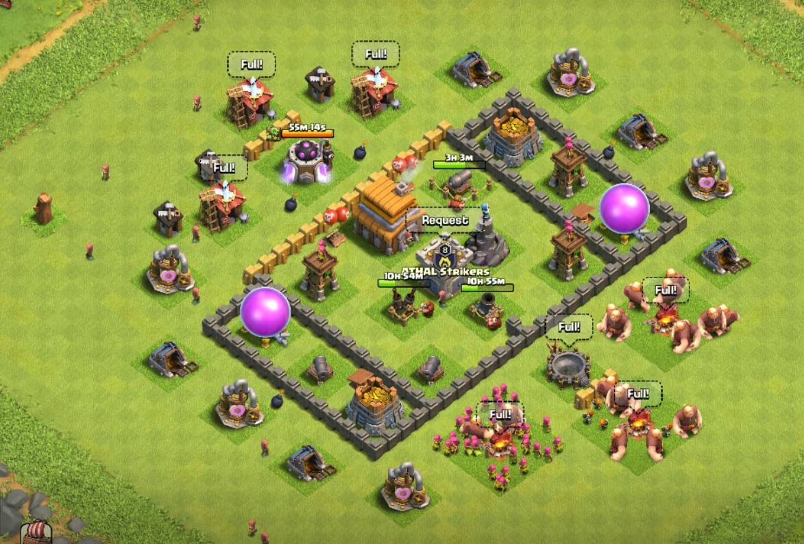 th5 town hall hybrid base