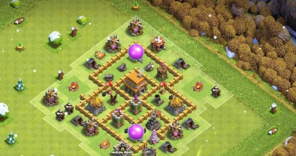 th5 town hall trophy base