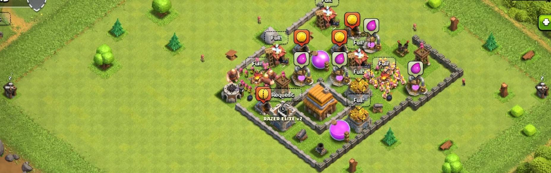 the best town hall 4 base