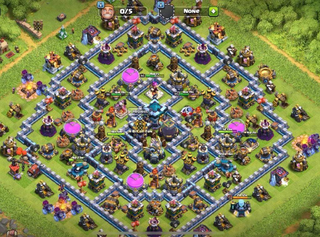 town hall 13 farming base link anti everything