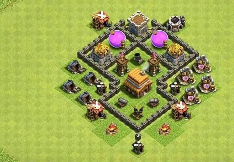 town hall 4 farming bases 2023