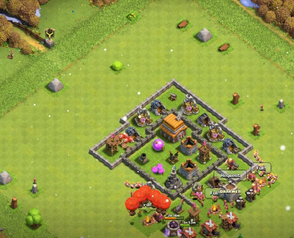 town hall 5 base link anti everything