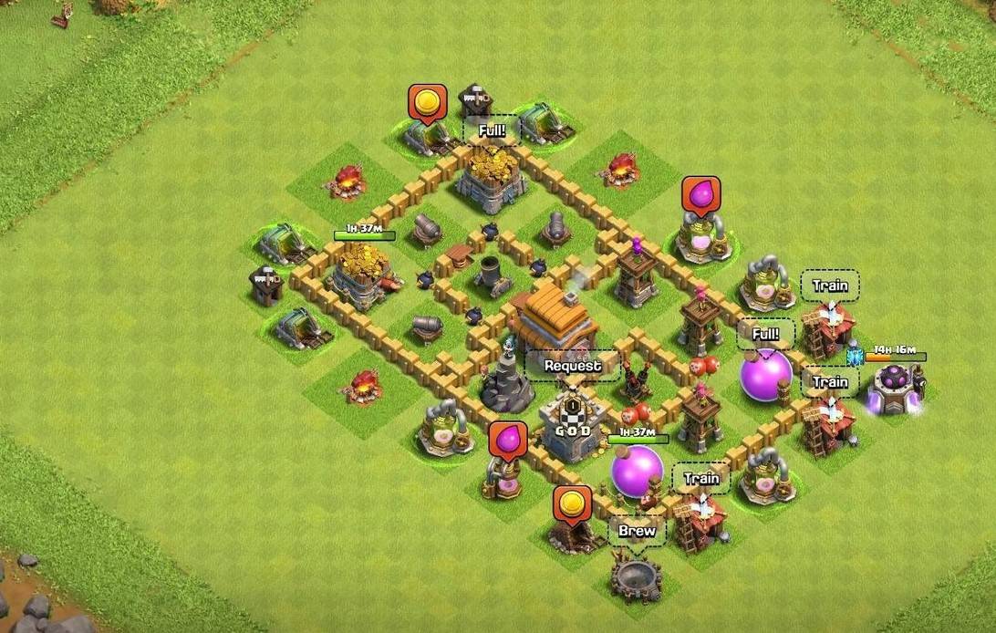 town hall 5 hybrid base copy link