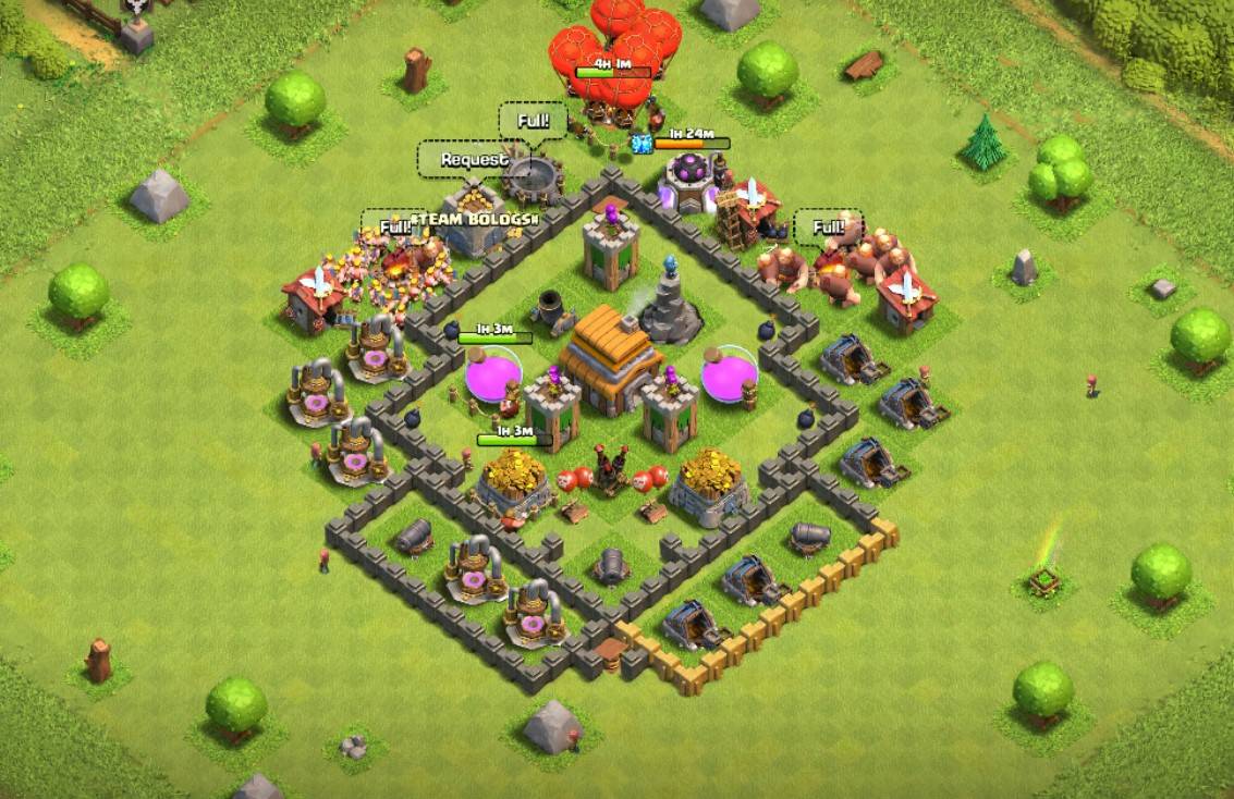 town hall 5 hybrid base link