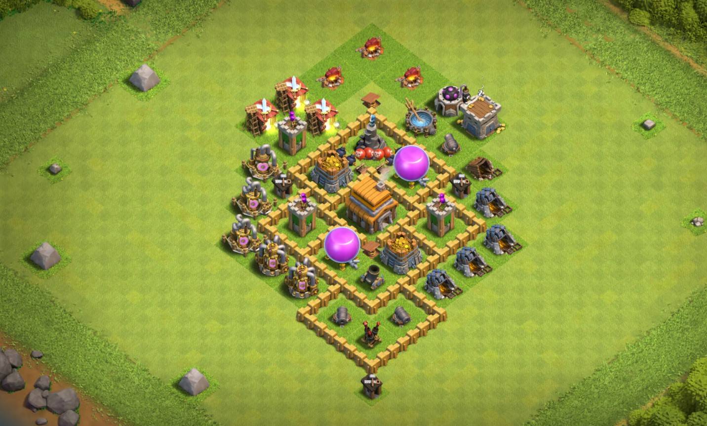 unbeatable th5 hybrid base anti everything