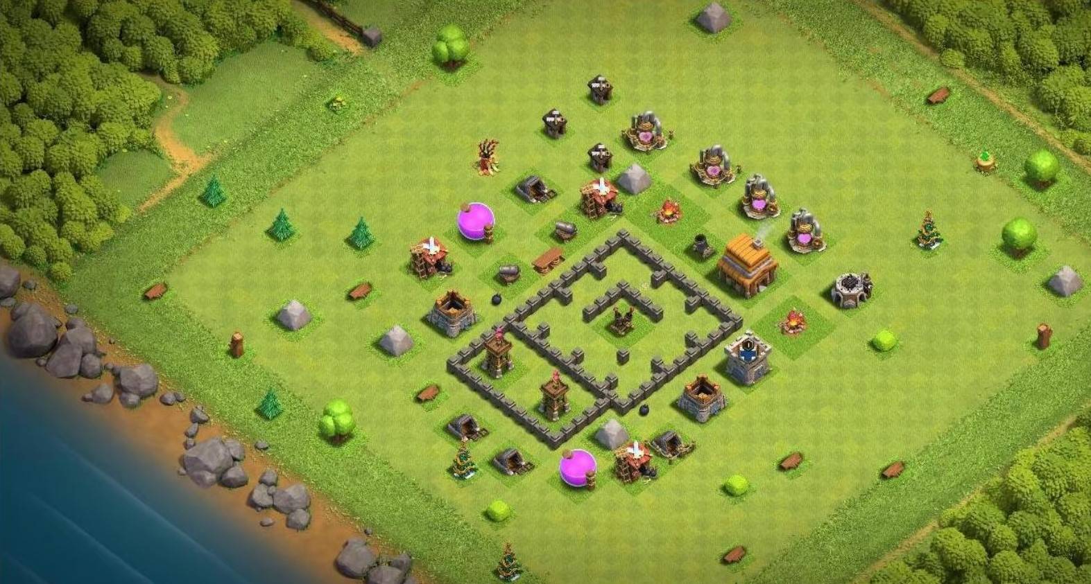 undefeated th4 war base