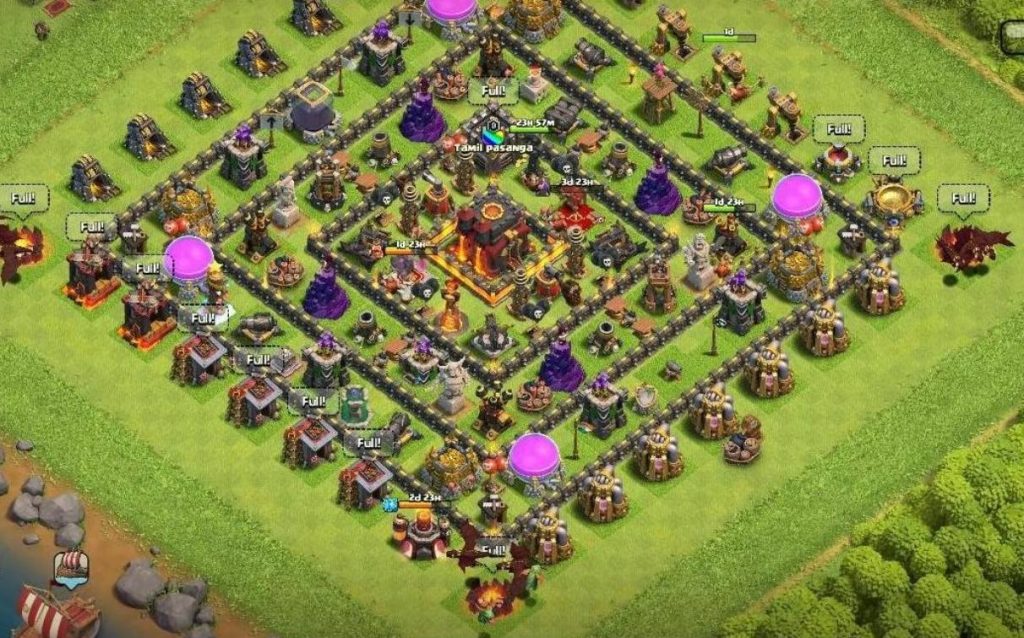 best town hall 10 trophy base link anti everything