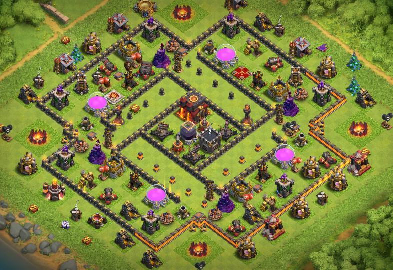 best trophy base for th10 anti everything