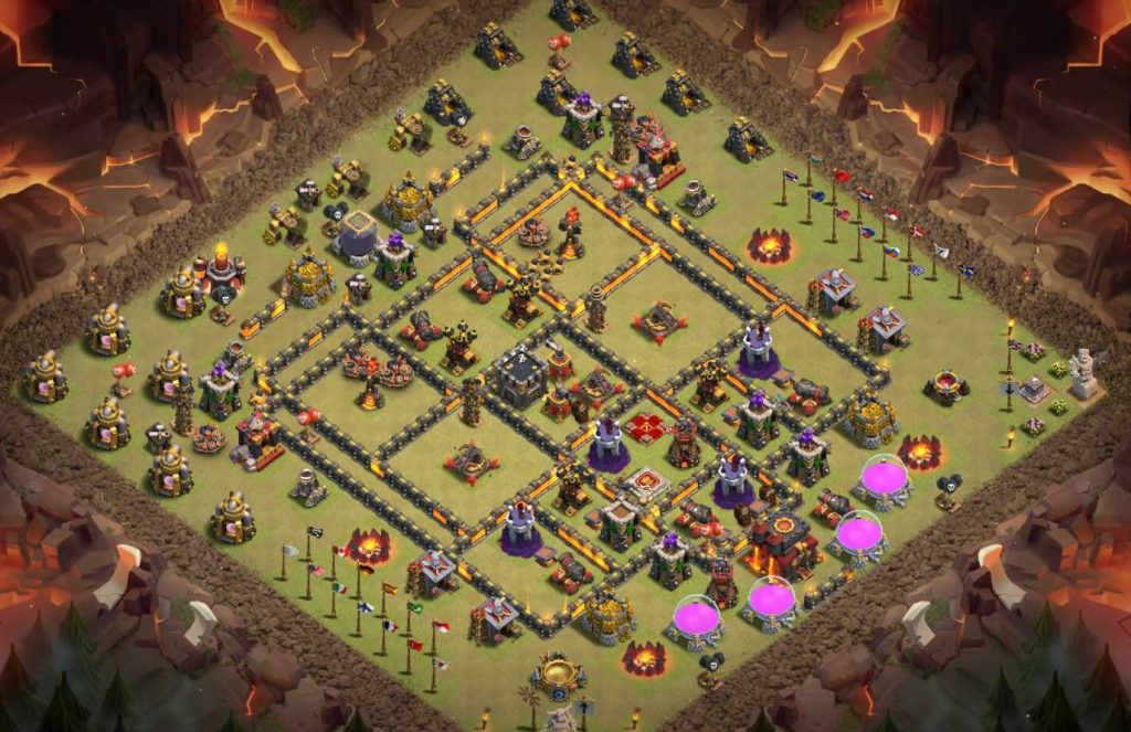 best war base for th10 with link