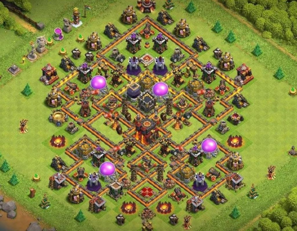 centralized town hall 10 trophy design link