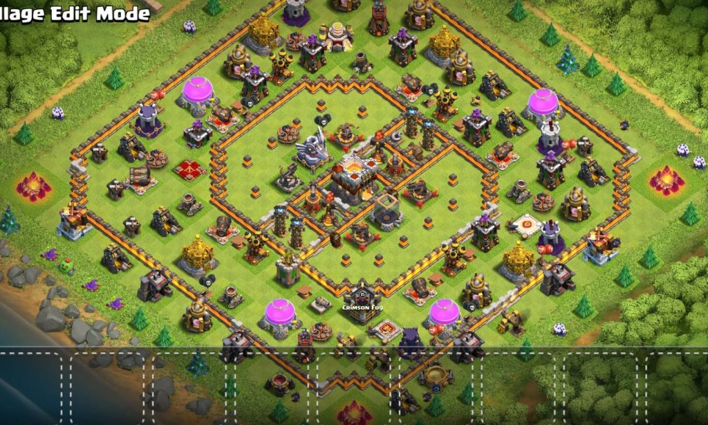 clash of clans th11 farming base reddit