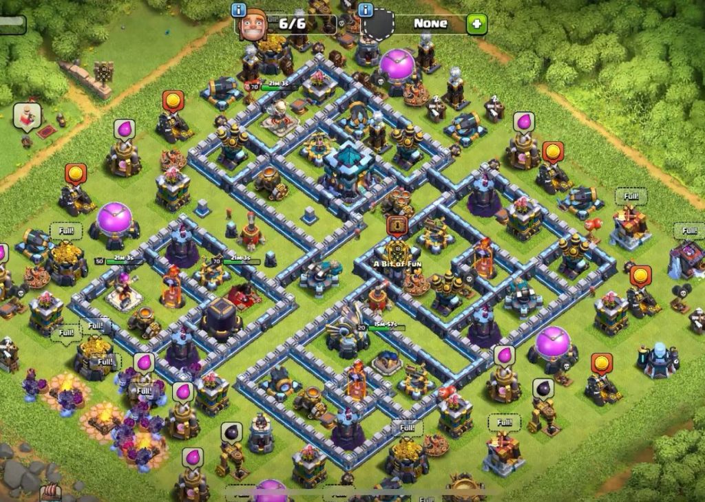 clash of clans th13 layout copy link