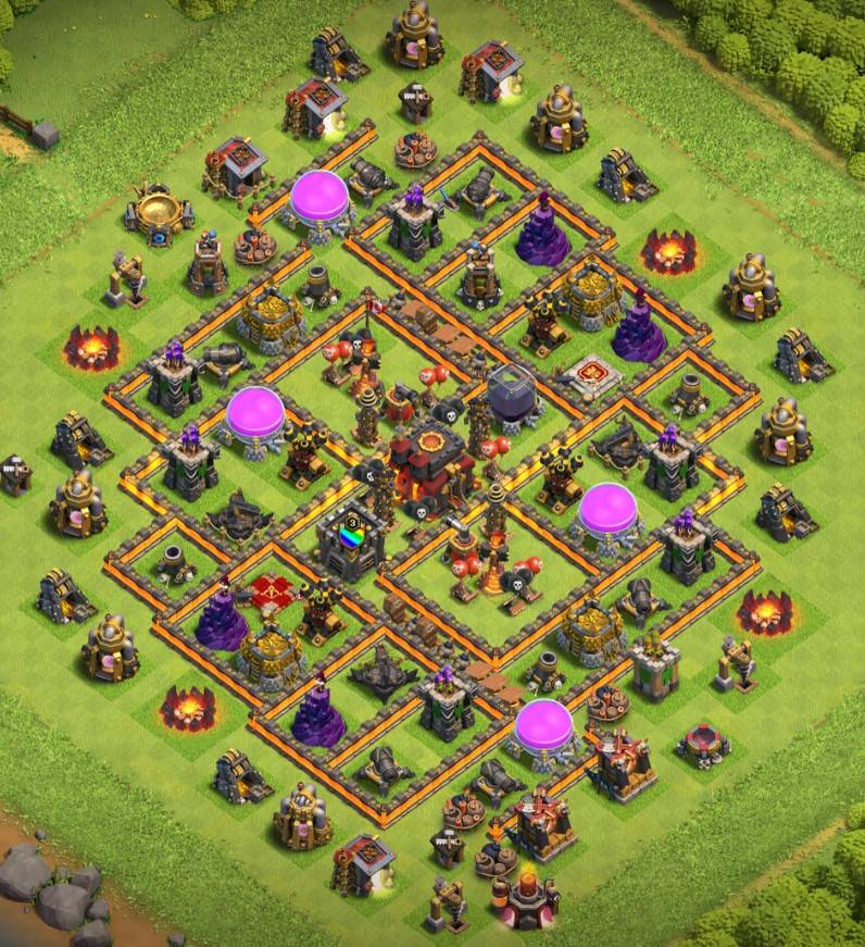 clash of clans town hall 10 base link
