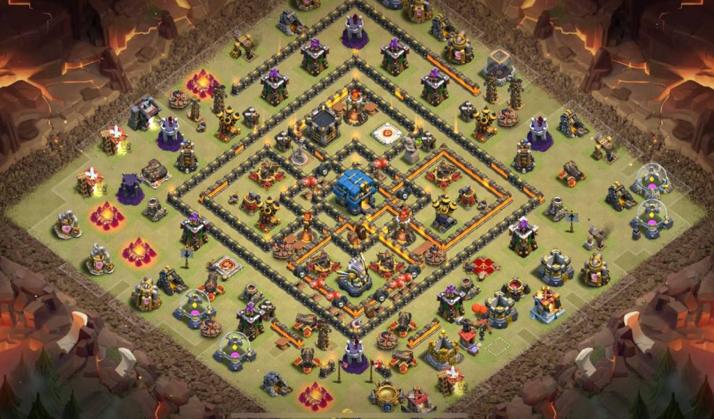 coc th12 trophy base 2023 anti everything