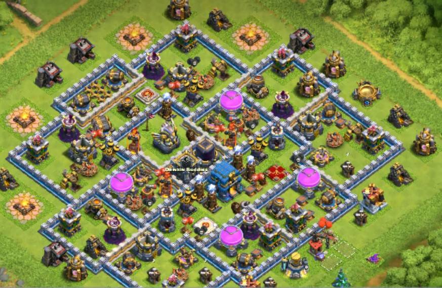 coc th12 trophy base link anti everything