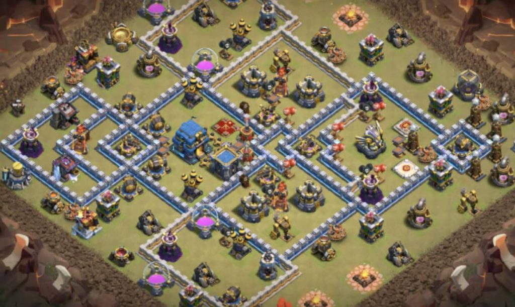 coc trophy th12 layout link 2023