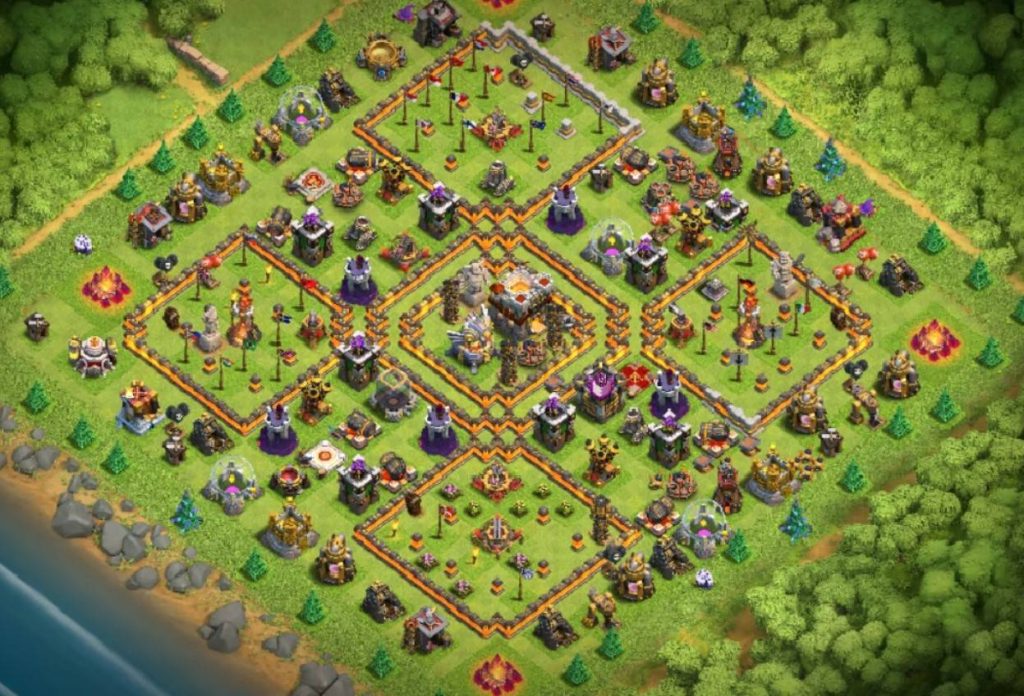common th11 war base and how to attack them