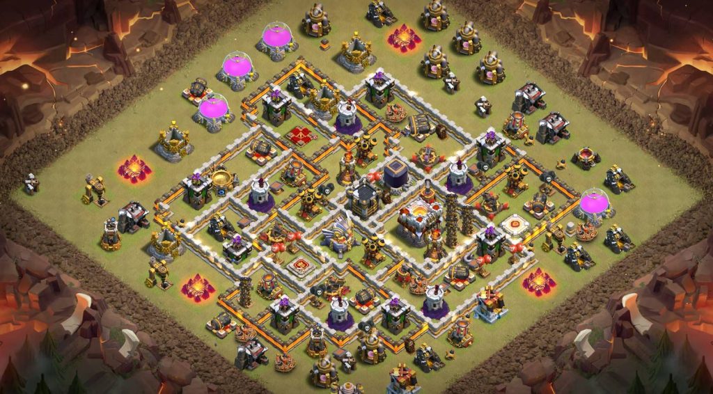 exceptional town hall 11 war base anti 2 star