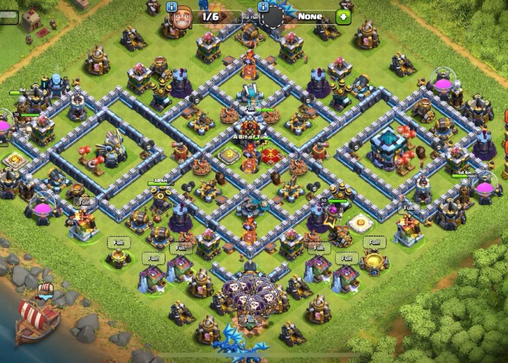 exceptional town hall 13 base anti 2 star