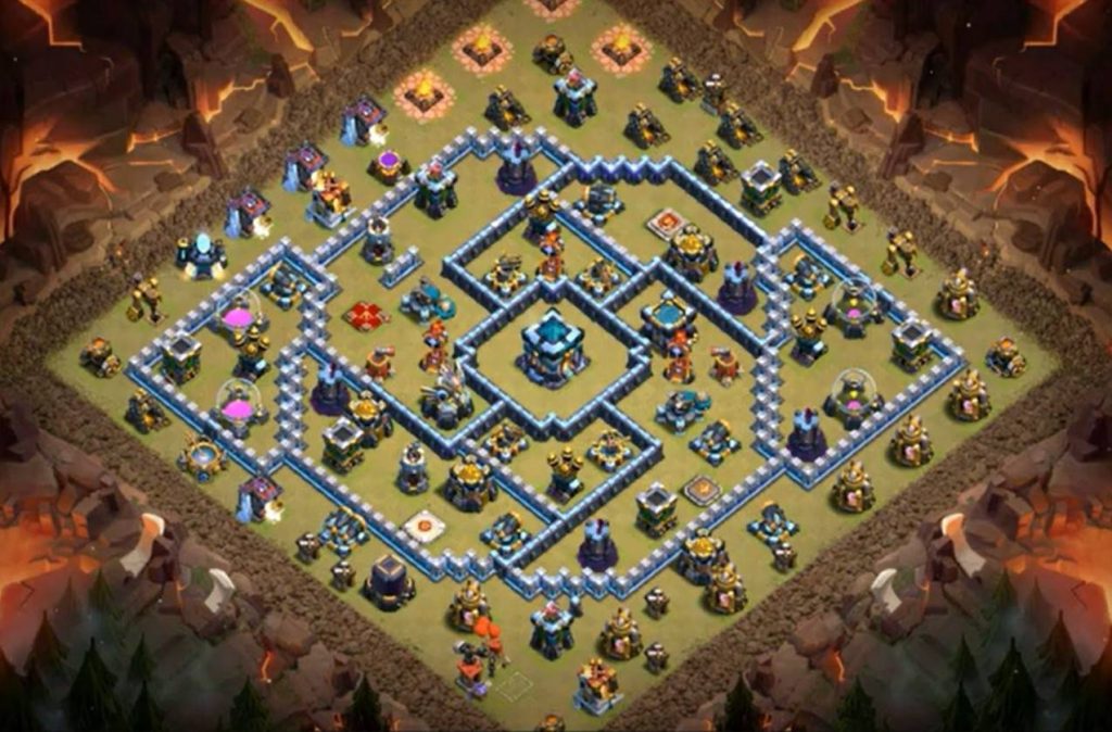 exceptional town hall 13 layout link