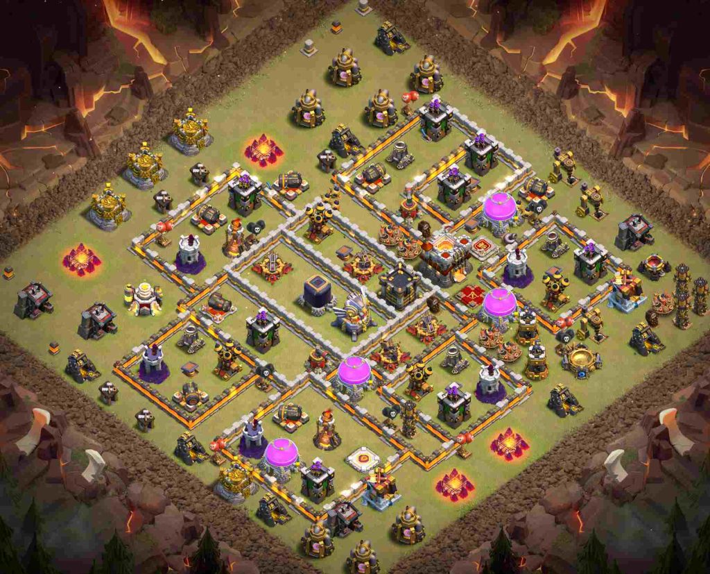 most common th11 war base