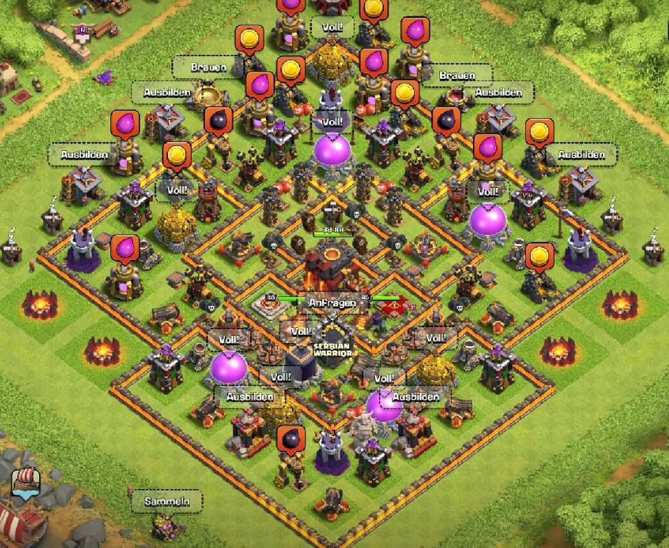 th10 town hall base