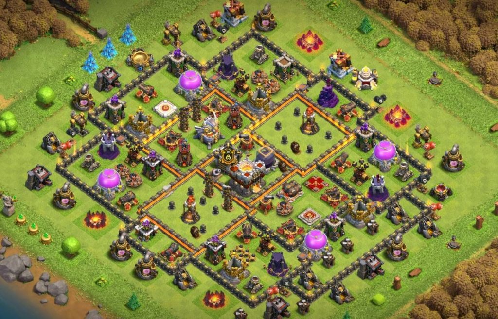 th11 farming base anti air and ground